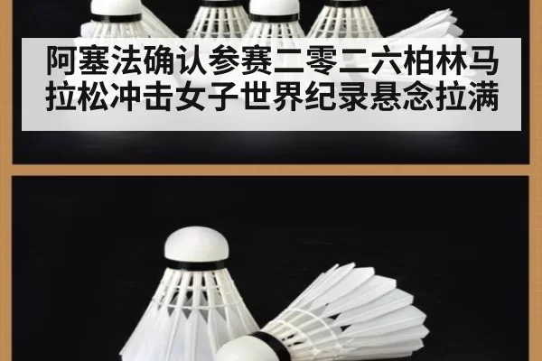 阿塞法确认参赛二零二六柏林马拉松冲击女子世界纪录悬念拉满